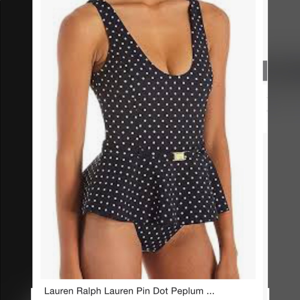 NWT Ralph Lauren Swimsuit size 14.